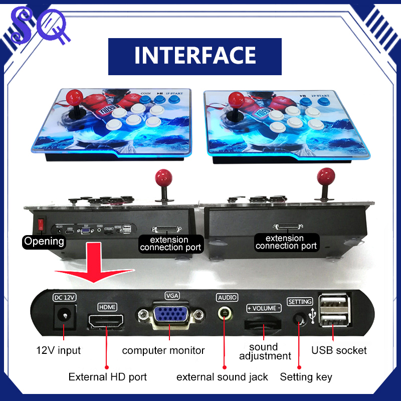 26800 en 1 Pandora Saga DX2 Co - Trackball Controller Arcade reseña y precio