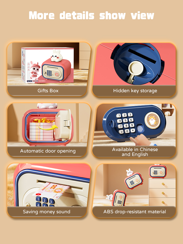 Hucha electrónica de ahorro Po - Coin Operated Kiddie Ride reseña y precio